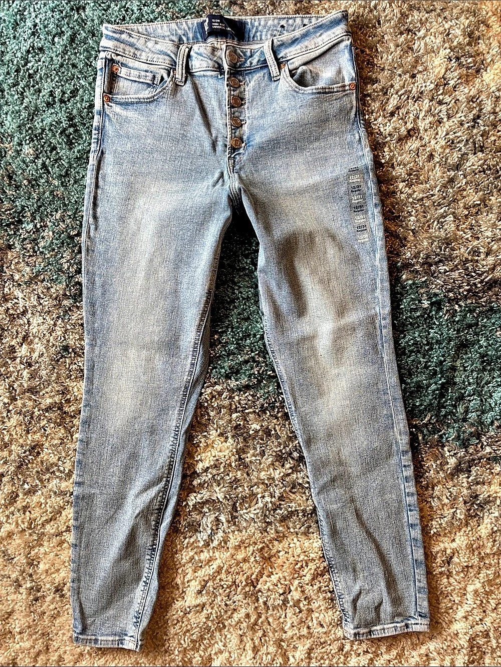 GAP High Rise Universal Legging/jegging Size 12/31 Blue